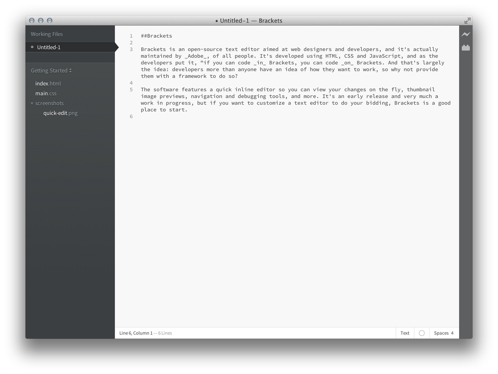best text editor for git on mac